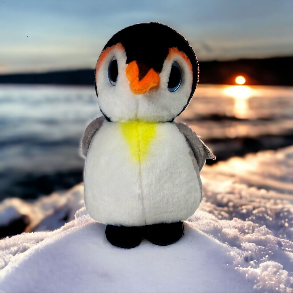 TY Classic Pongo the Penguin Plush 9" Stuffed Bird Animal Toy With Tag